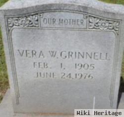 Vera W Grinnell