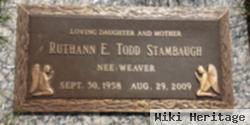 Ruthann E Weaver Stambaugh