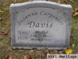 A. Susannah Carpenter Davis