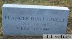 Frances Burt Lively