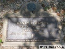 Henry L. "sonny" Maples