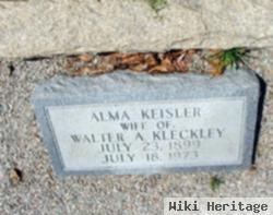 Alma Jane Keisler Kleckley