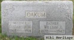 William J Oakum