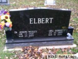 Dr Joseph Wesley Elbert