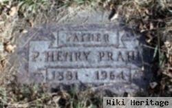 Paul Heinrich "henry" Prahl, Sr