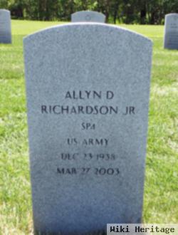 Allyn D Richardson, Jr