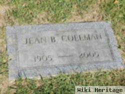 Jean Speir Butler Coleman