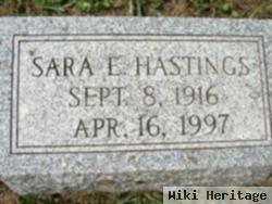 Sara E. Hastings