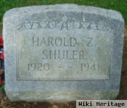 Harold Z Shuler