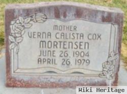 Verna Calista Cox Mortensen