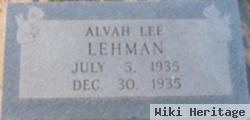 Alvah Lee Lehman