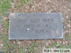 Mary Alice Semon