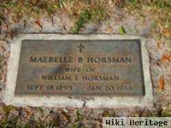 Maebelle B Horsman