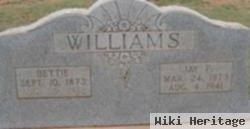 Mary Elizabeth "bettie" Grant Williams