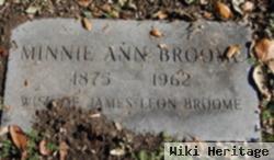 Minnie Ann Burkhalter Broome