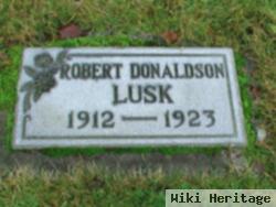 Robert Donaldson Lusk