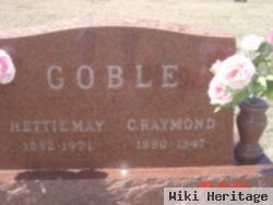 Hettie May Shawley Goble