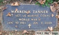 Warren K Tanner