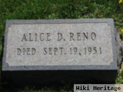 Alice D. Reno