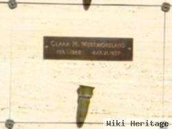 Clara M. Westmoreland