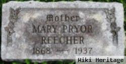 Mary Alice "mollie" Pryor Reecher