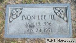 Ivon Lee, Iii