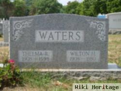 Wilton H Waters