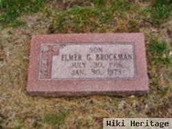 Elmer G Brockman