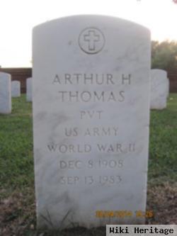 Pvt Arthur H Thomas