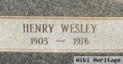 Henry Wesley Bobo