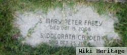 Sr Mary Peter Fabey