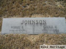 Robert E Johnson