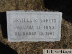 Orville Ray Sheets