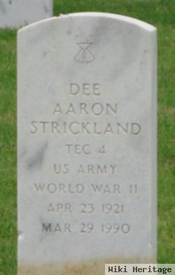 Dee Aaron Strickland