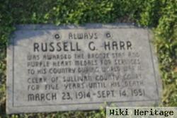 Russell G Harr