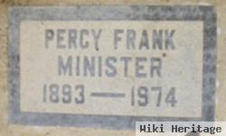 Percy Frank Minister