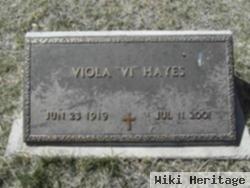 Viola Mae "vi" Bucholz Hayes