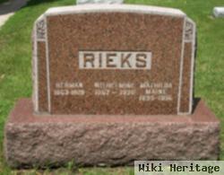 Herman Anton Rieks, Jr