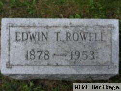 Edwin Talmadge Rowell