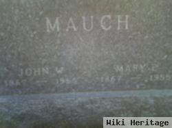 Mary Edwards Mauch