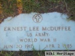 Ernest Lee Mcduffee