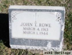 John T Rowe