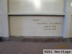 Amanda S Caldwell Holt