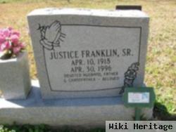 Justice Franklin, Sr.