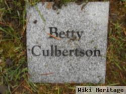 Betty Culbertson