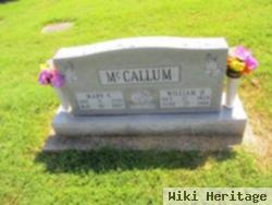 William H Mccallum