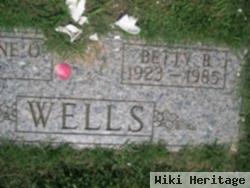 Betty B Wells