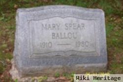 Mary Spear Ballou