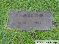 F Harold Fink