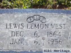 Lewis Lemon "jeff" Vest